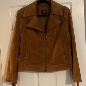 Brown Suede Fringe Jacket